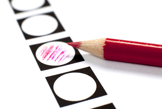 crayon rouge vote &eacute;lections