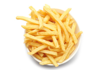 bowl of french fries