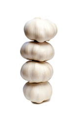 gousses d'ail empilées