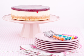 raspberry cheesecake