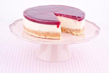 raspberry cheesecake
