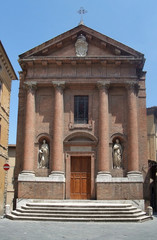 Fototapeta na wymiar Siena we Włoszech