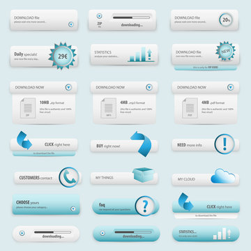 Elegant button pack