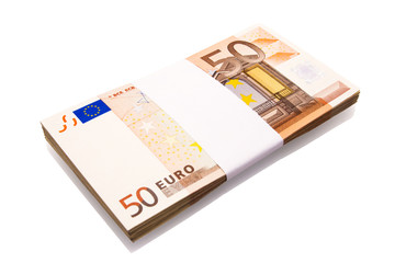 Fajo de billetes de 50 Euros