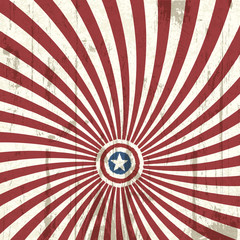 Abstract background with american flag elements. Vector illustra