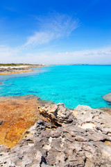 Es Calo de San Agusti in Formentera Balearic