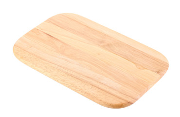 Chopping board isolated on white