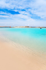 Els Pujols Formentera white sand turquoise beach