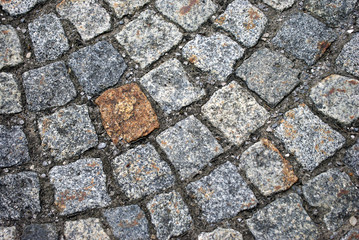 Pflasterstein-Mosaik