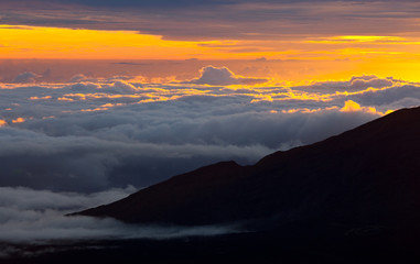 Sunset on Hawaii