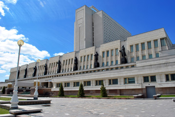 Building of scientific library in Omsk