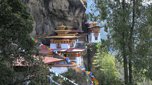 taktshang (tiger's nest) monastery, bhutan