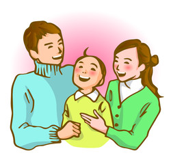 家族のイメージ(冬服)