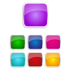 Colorful Web Buttons
