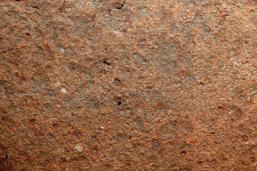 Corroded iron plate background
