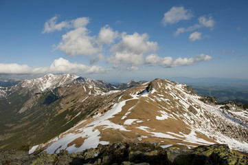 Polish Tatra mountains Kasprowy Wierch - obrazy, fototapety, plakaty