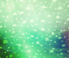 Water Drops Abstract Background