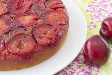 Plum cake.