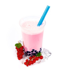 Red Currants Boba Bubble Tea