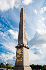 Fototapeta premium Obelisk Monument with blue sky