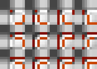 Retro Pixel Seamless Pattern