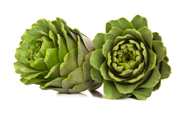 Obraz premium Two Artichokes