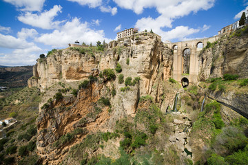 Ronda Rocks in Andalusia