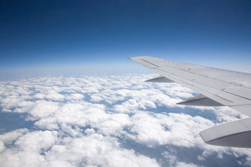 Fototapeta na wymiar Air Travel from above