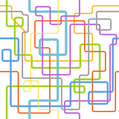 Abstract seamless background with color lines