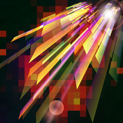 Abstract background  with light effect.