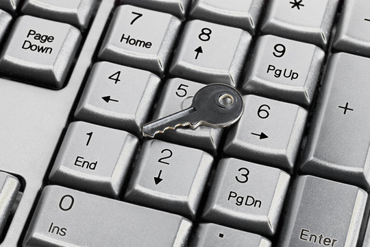keyboard and key