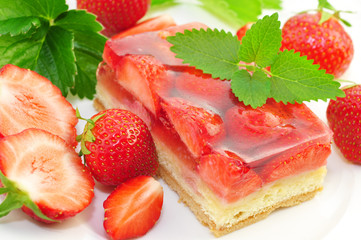 Törtchen, Erdbeeren