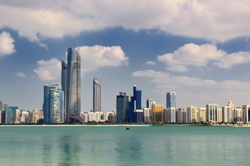 abu dhabi cityscape