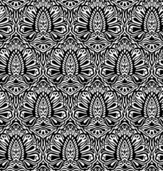 Seamless elegant floral pattern