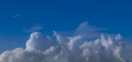 white cumulus clouds