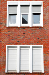 Weisse Ausenjalousien