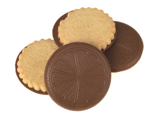 Viennese Jaffa Cake Biscuits