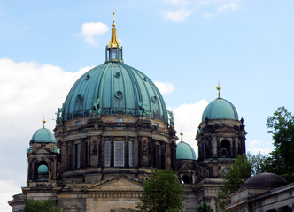 Fototapeta na wymiar Katedra Berlińska Spree