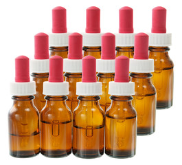 Bottles of Massage Oil
