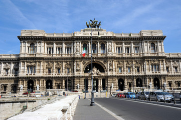 Fototapeta na wymiar Rzym Pałac Sprawiedliwości