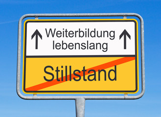 Obraz premium Weiterbildung