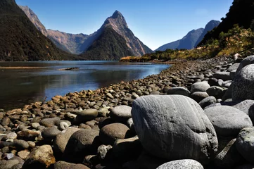Fotobehang Nieuw-Zeelandse Fiordland © Rafael Ben-Ari