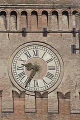 Fotobehang Bologna, Palazzo d'Accursio o palazzo Comunale © anghifoto