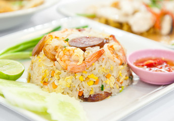 fried rice with shrimp