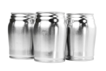 three Aluminum  can
