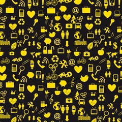 yellow icons