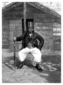 African Man - 19th century