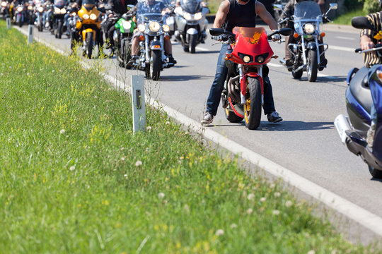 Motorrad fahren