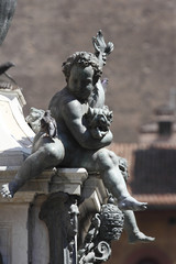 Bologna,Piazza e fontana del Nettuno