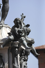 Bologna,Piazza e fontana del Nettuno